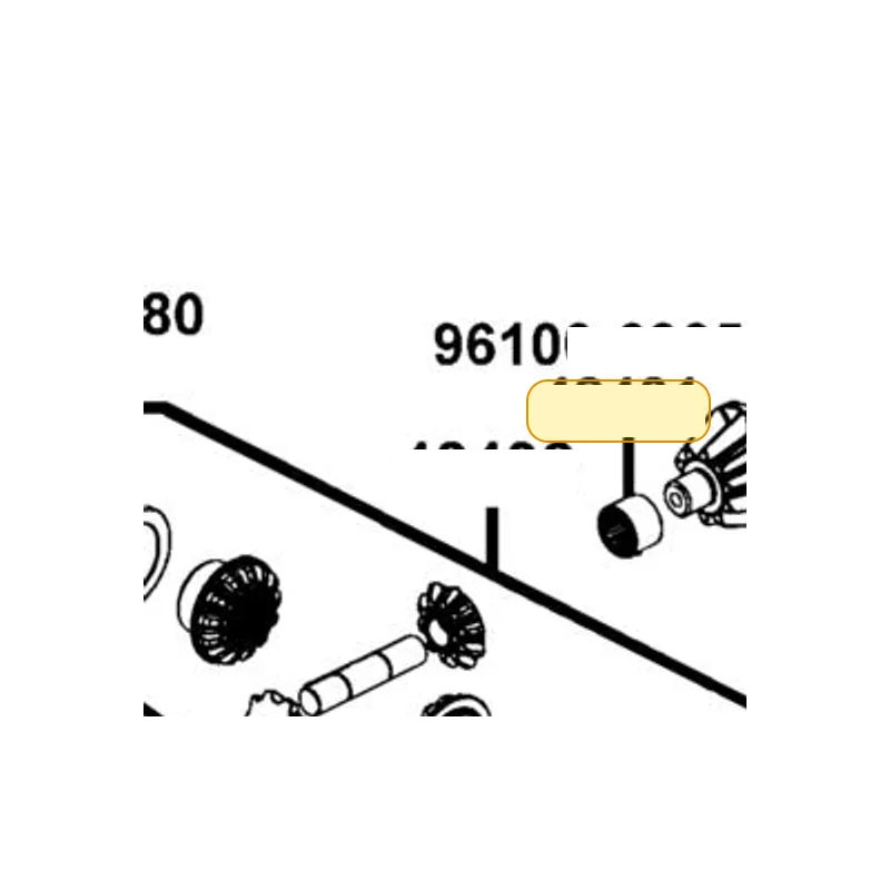 42401-PWB1-900 BEARING NEEDLE(16NQ2316) — diagram cutout