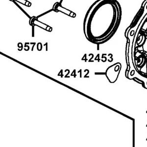 42412-LFA5-900 TAG ID GEARCASE — diagram cutout
