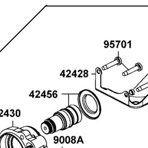 42428-LKC3-500 BRACKET ACTUATOR-WELDMENT — diagram cutout