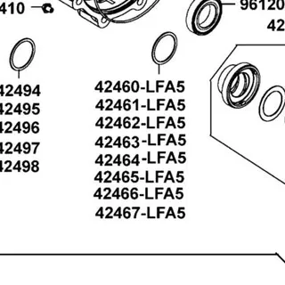 42463-LFA5-900 SHIM 41*49*1.3 — diagram cutout