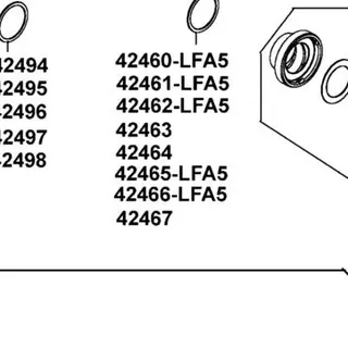 42465-LFA5-900 SHIM 41*49*1.5 — diagram cutout