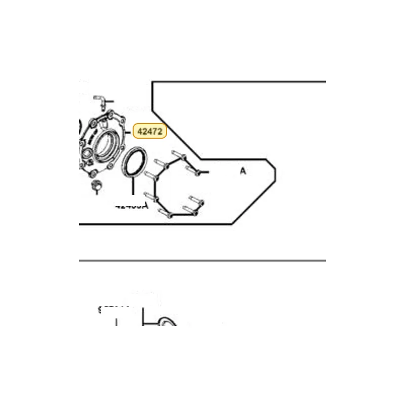 42472-LFE9-E00 COVER E-LOCKER ASSEMBLY — diagram cutout