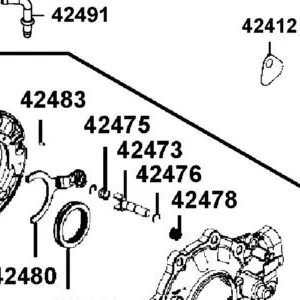 42473-LKC3-500 SHAFT E-LOCK — diagram cutout