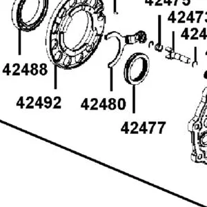 42480-LKC3-500 FORK E-LOCK — diagram cutout
