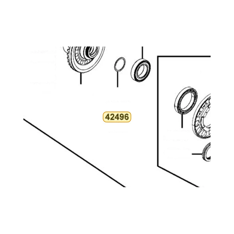 42496-LEE8-900 SHIM 61*69*1.5mm — diagram cutout