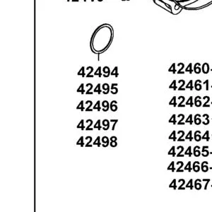 42496-LEE8-E00 SHIM 61*69*1.5mm — diagram cutout