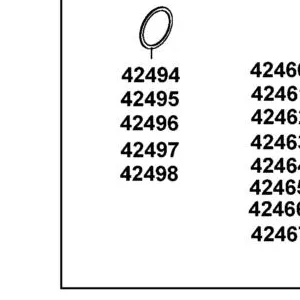 42497-LEE8-E00 SHIM 61*69*1.6mm — diagram cutout