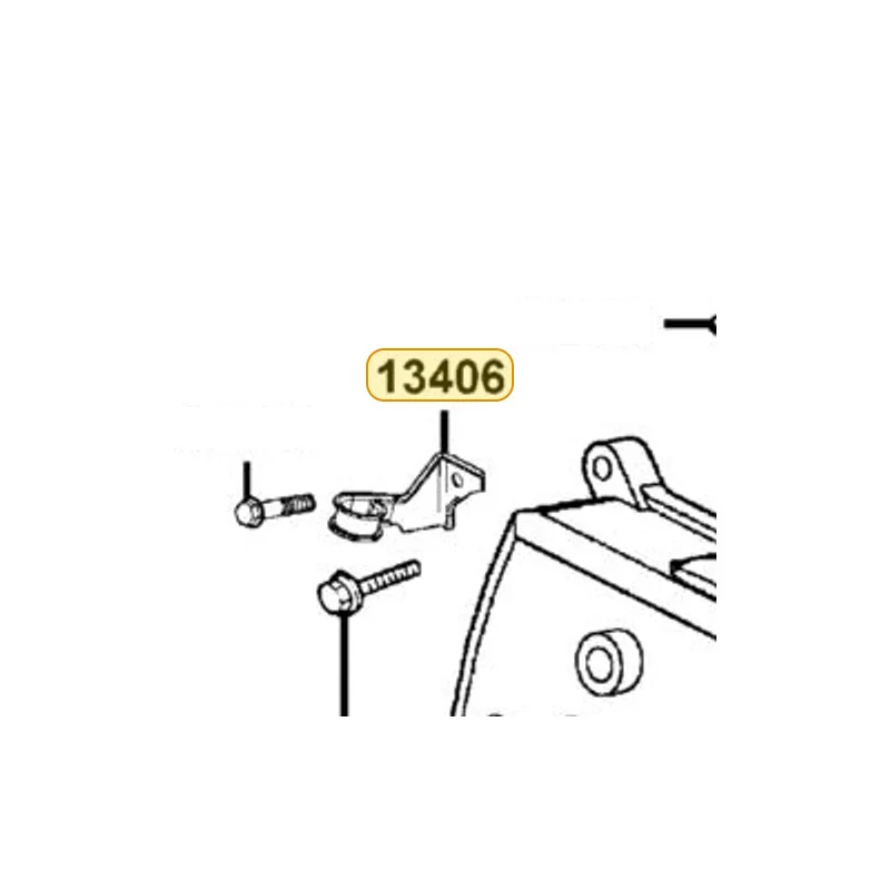 13406-LEA6-900 PLATE FUEL INJECTOR — diagram cutout
