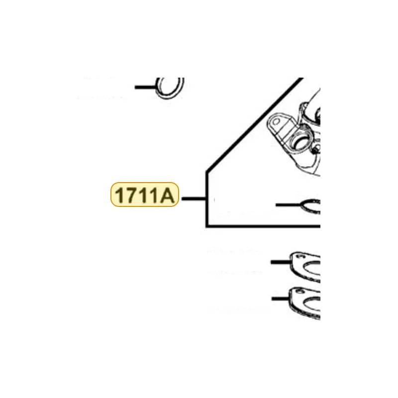1711A-LEA6-900 PIPE ASSY INLET — diagram cutout