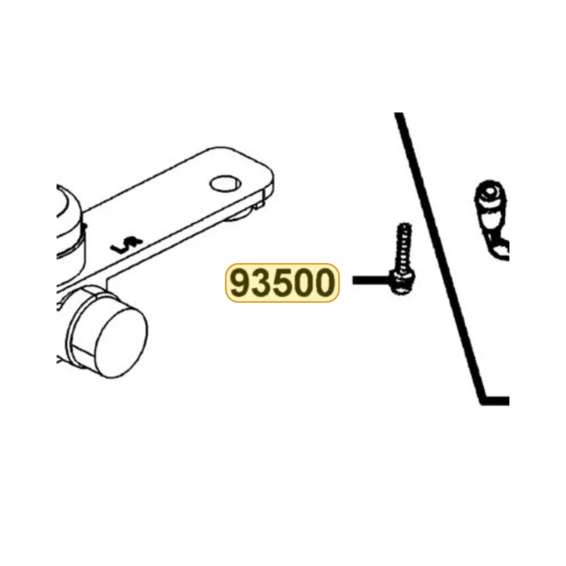93500-04014-0F SCREW PAN 4X14 — diagram cutout