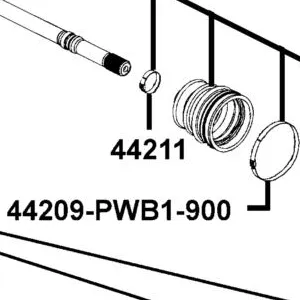 44211-PWB1-900 BOOT-BAND (S) — diagram cutout