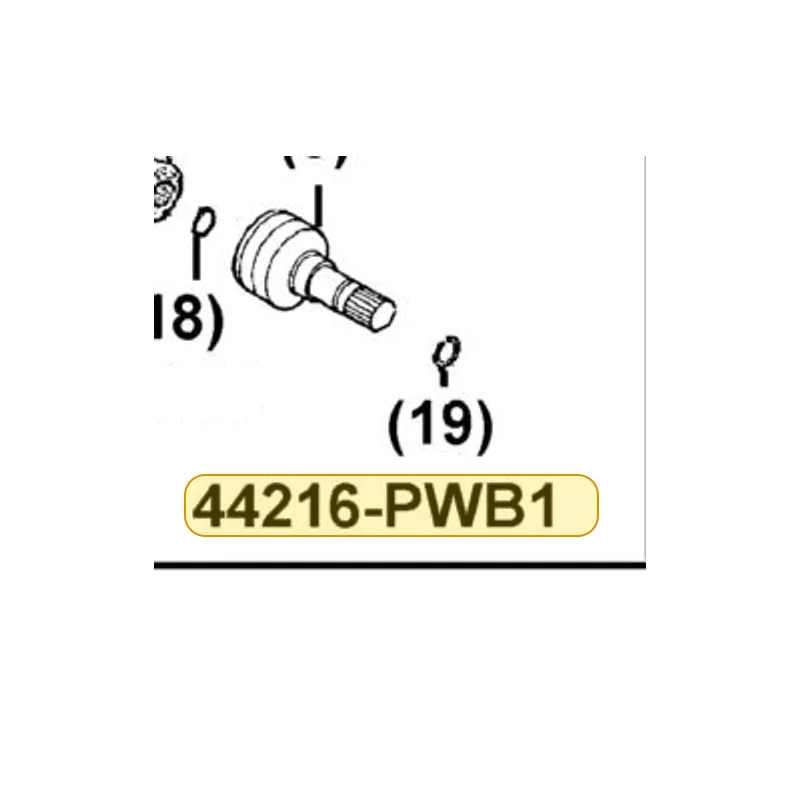 44216-PWB1-900 CIRCLIP (DOJ STEM) — diagram cutout