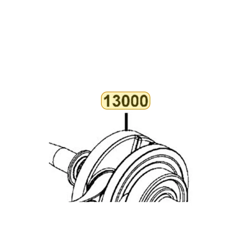 13000-LEA6-900 CRANK SHAFT COMP — diagram cutout