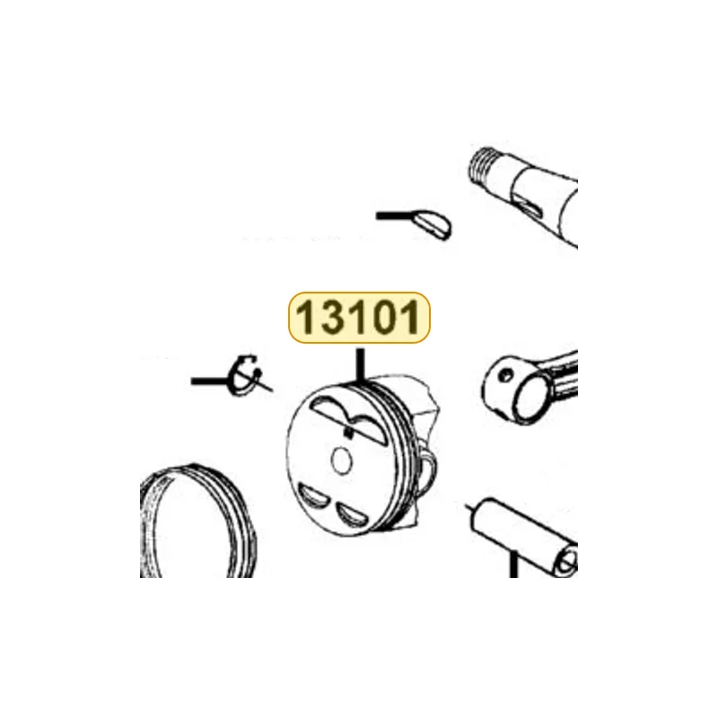 13101-LEA6-900 PISTON — diagram cutout