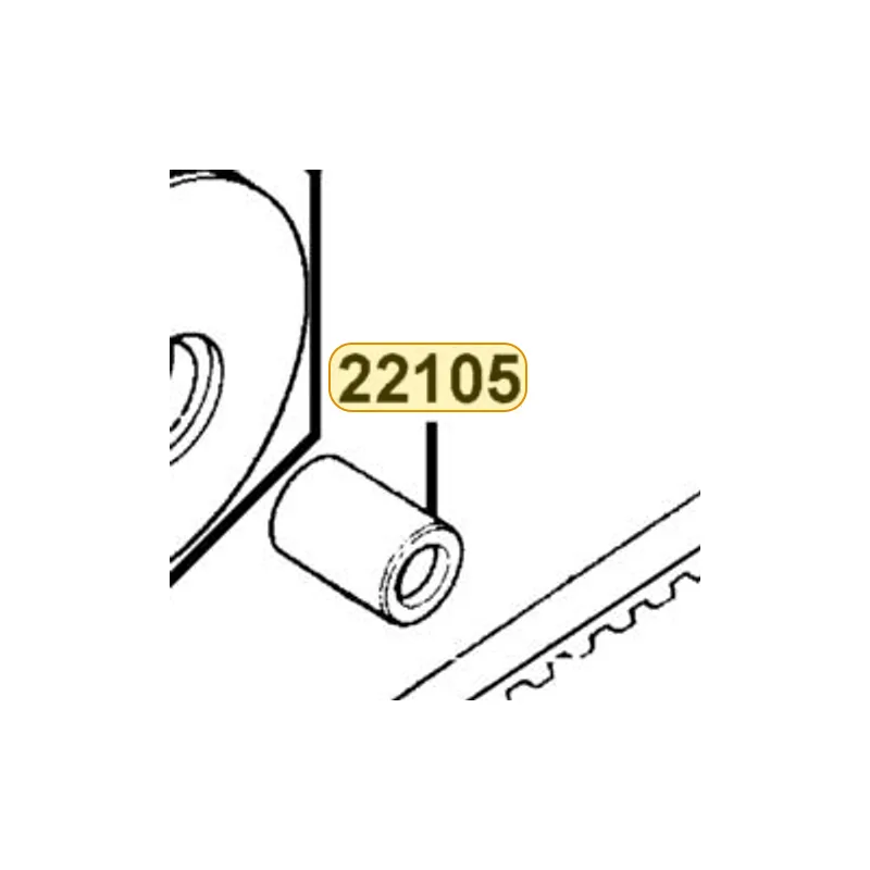 22105-LEA6-900 BOSS DRIVE FACE — diagram cutout