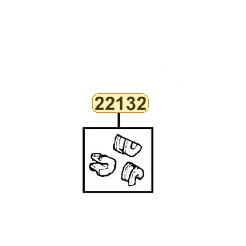 22132-LEA6-305 PIECE SLIDE SET (1SET:3PCS) — diagram cutout