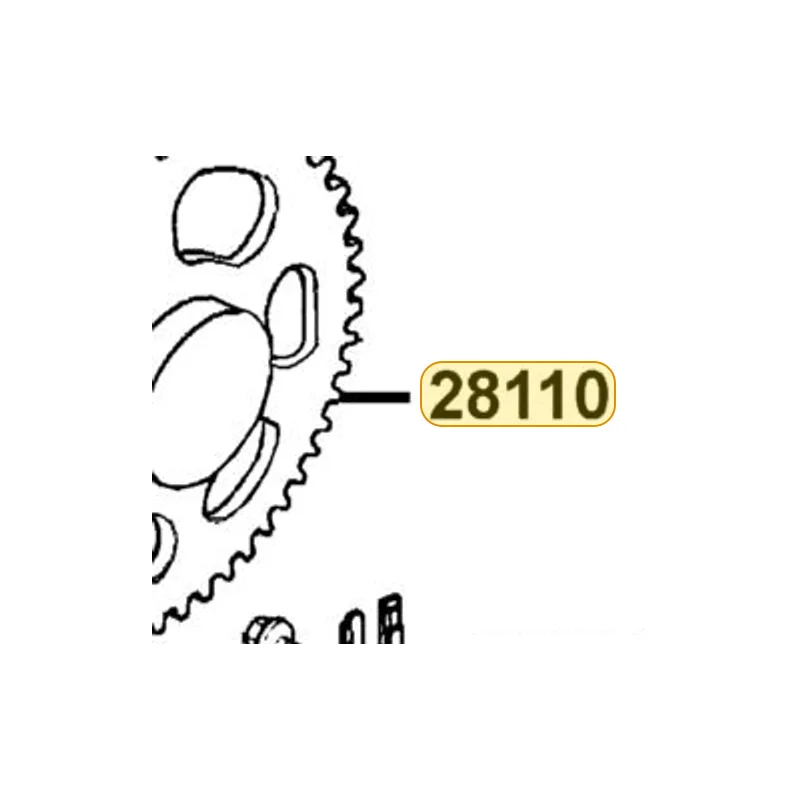 28110-LEA6-900 GEAR COMP STARTING CLUTCH — diagram cutout