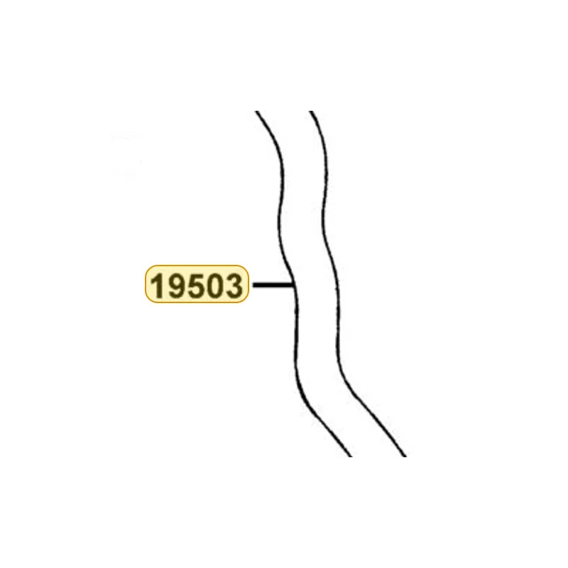 19503-LEA6-900 HOSE C WATER — diagram cutout