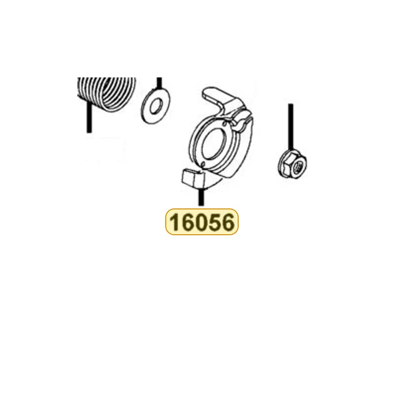 16056-KKE3-900 LEVER ASSY THROTTLE — diagram cutout