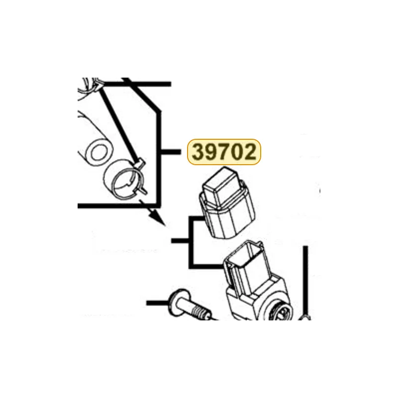 39702-LEJ8-E00 TUBE ASSY BY-PASS VALVE INLET — diagram cutout