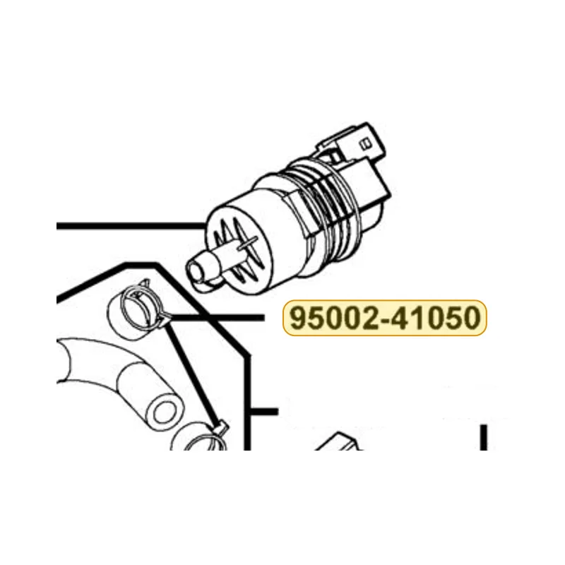 95002-41050-08 CLAMP D 10.5 TUBE — diagram cutout