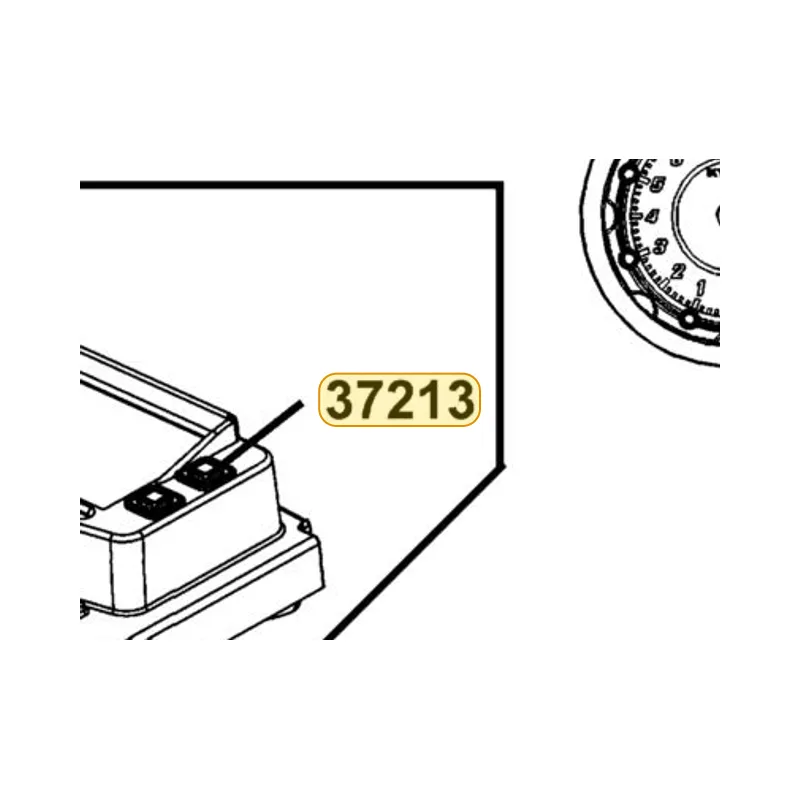 37213-LDA6-90A BUTTON RUBBER (D403) — diagram cutout