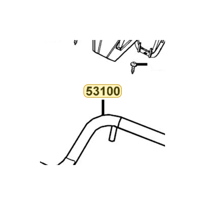53100-LEA5-E00 HANDLE COMP STEERING — diagram cutout