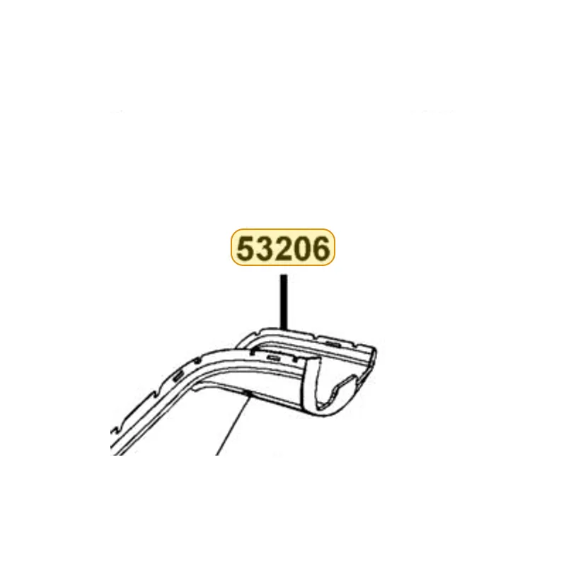 53206-LEA5-E00-N1R COVER R HANDLE LOW (Black) — diagram cutout