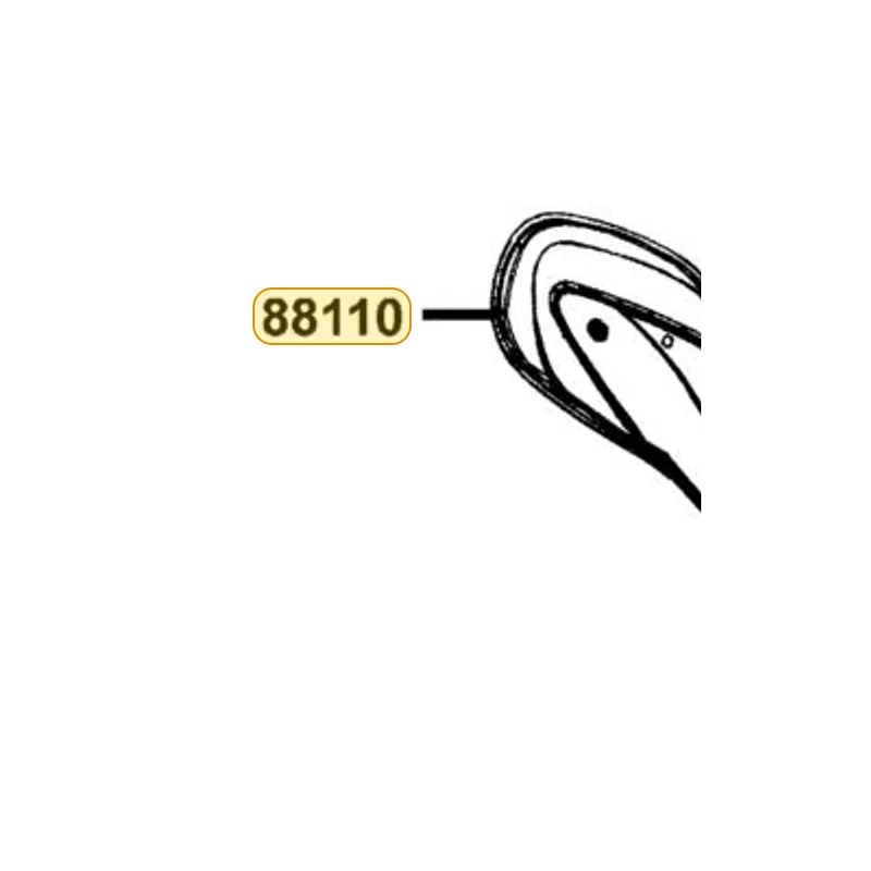 88110-LEA6-910-NEP MIRROR ASSY R BACK — diagram cutout