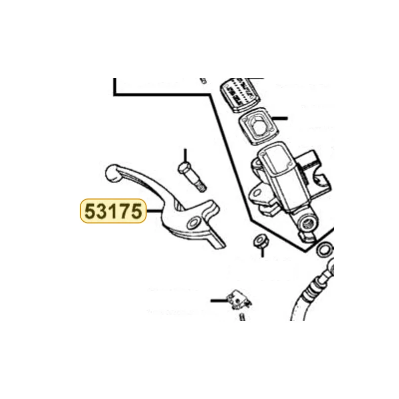 53175-LEA5-E00 LEVER R STRG HNDL — diagram cutout