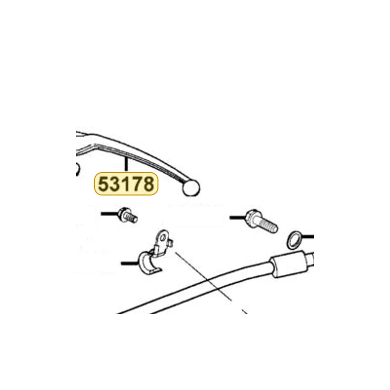 53178-LEA5-E00 LEVER L STRG HNDL — diagram cutout