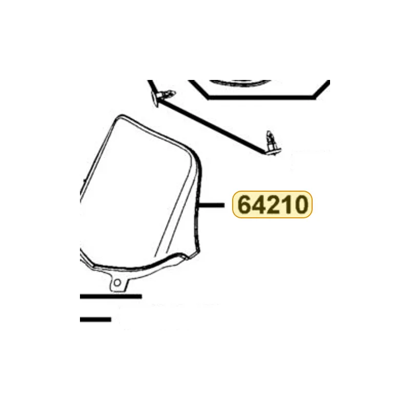 64210-LEA5-E00-LRR VISOR METER — diagram cutout