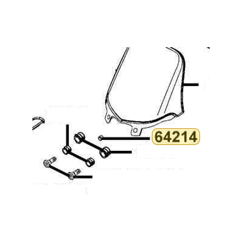 64214-LEA5-E00 PLUG VISOR — diagram cutout