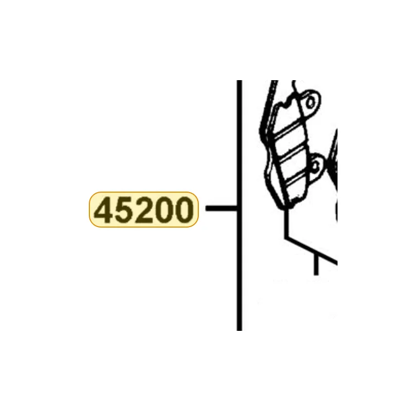 45200-LEA5-E00-NEA CALIPER ASSY FR — diagram cutout