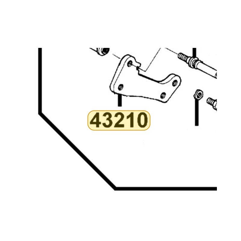 43210-KEBE-900-NEA BRACKET RR — diagram cutout