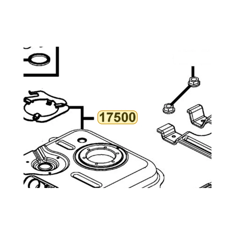 17500-LEA6-E00 TANK COMP FUEL — diagram cutout