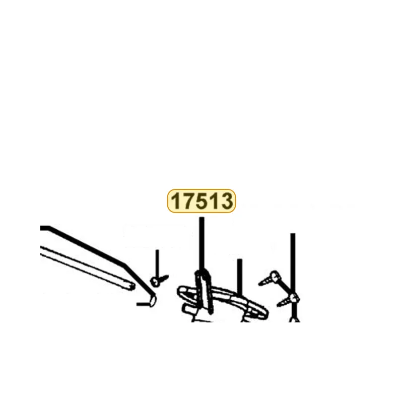 17513-LEA5-E00 STAY A FUEL PIPE — diagram cutout