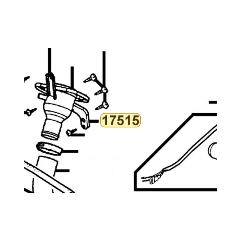 17515-LEA5-E00 STAY B FUEL PIPE — diagram cutout