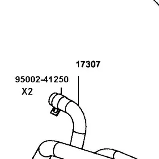 95002-41250-08 CLAMP D12.5 TUBE — diagram cutout