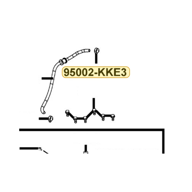 95002-KKE3-900 CLIP SPA 13 — diagram cutout