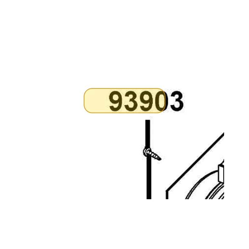 93903-24320 SCREW TAPPING 4*12 — diagram cutout