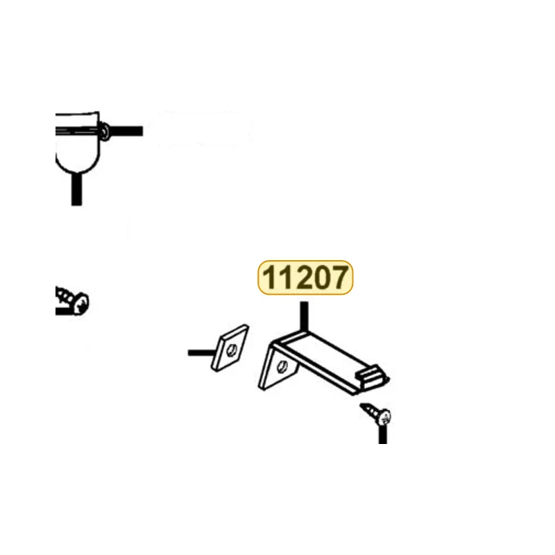 11207-LEA5-E01 STAY RR FENDER — diagram cutout