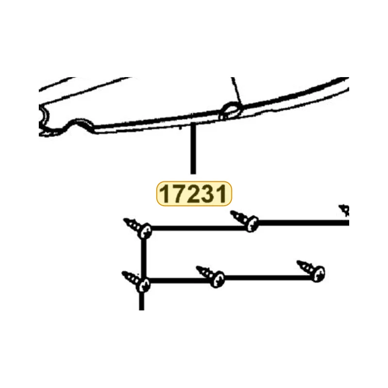 17231-KKC3-900 COVER COMP AIR/C — diagram cutout
