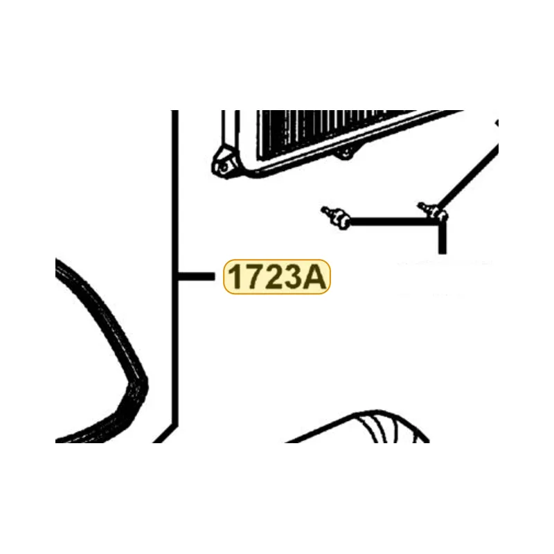 1723A-LEA6-900 CASE ASSY AIR/C — diagram cutout