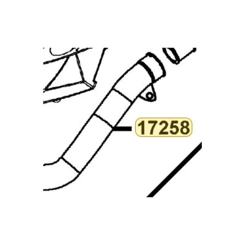 17258-LEA5-E00 DUCT AIR/C CHAMBER — diagram cutout