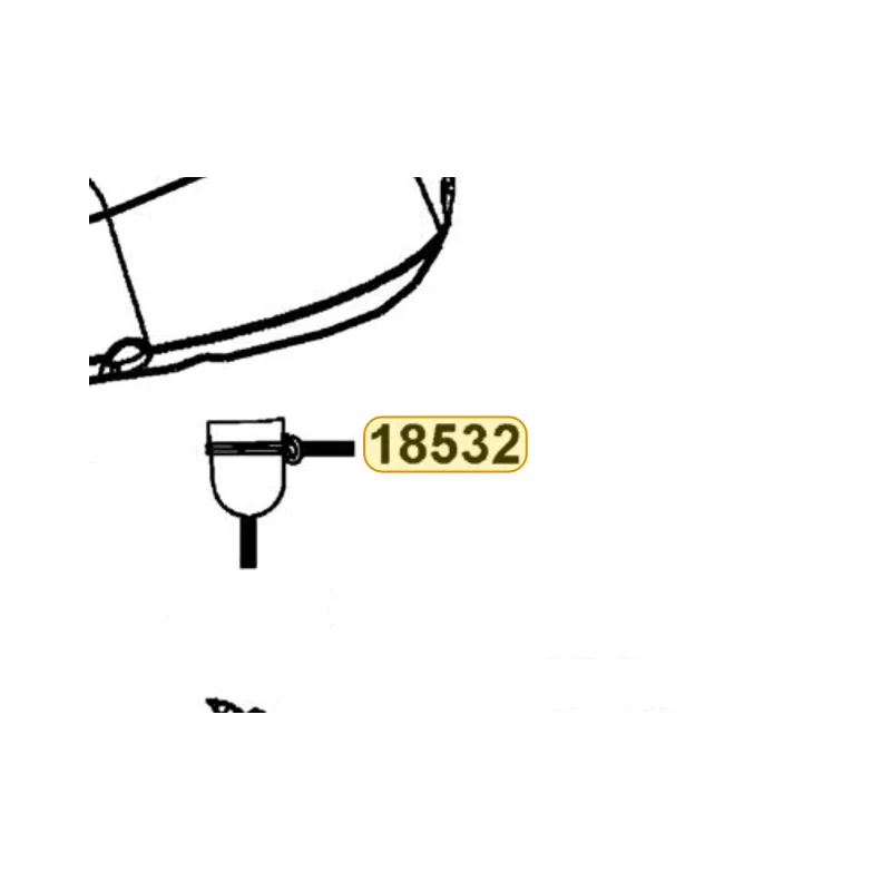 18532-LEA6-E00 CLIP AIR HOSE 25.4 — diagram cutout