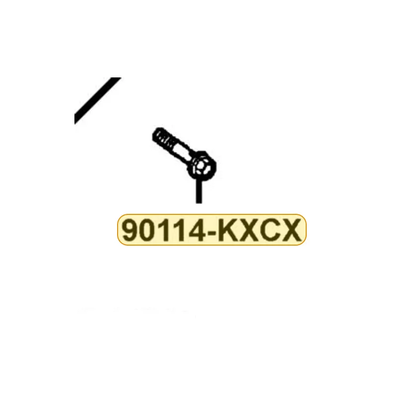 90114-KXCX-900 BOLT FLANGE SH 6X42 — diagram cutout