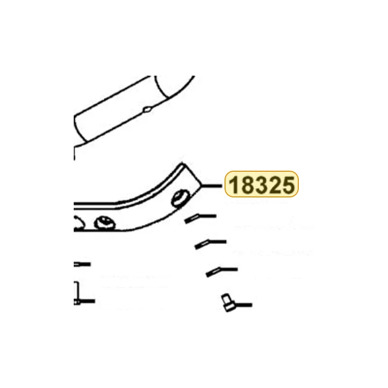 18325-LEA5-E00 PROTECTOR EXHAUST — diagram cutout