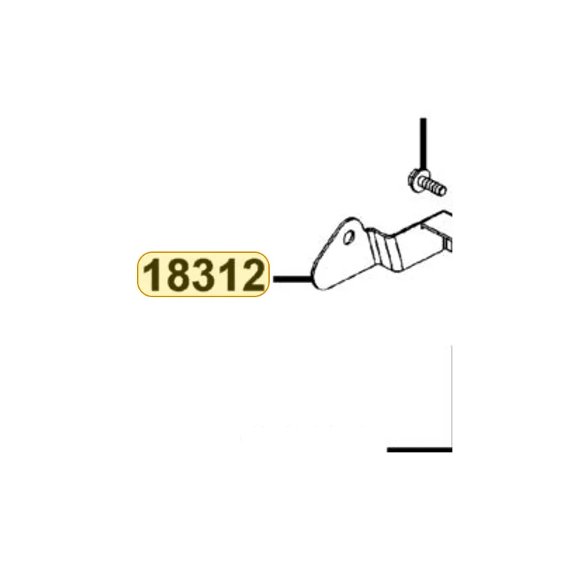 18312-LEA5-E00 STAY RR FENDER — diagram cutout