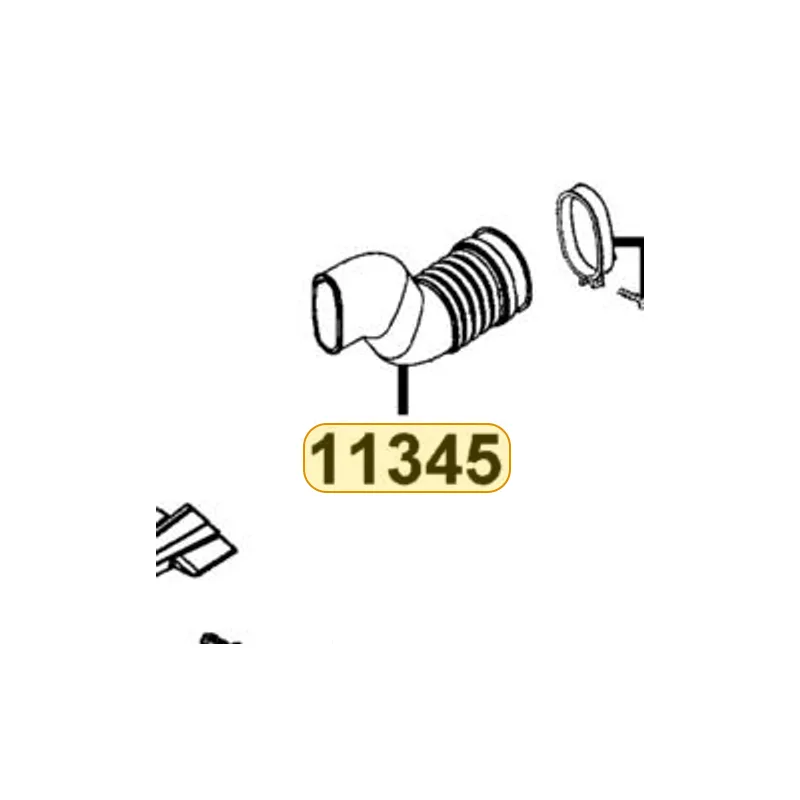 11345-LEA5-E00 DUCT L COVER — diagram cutout